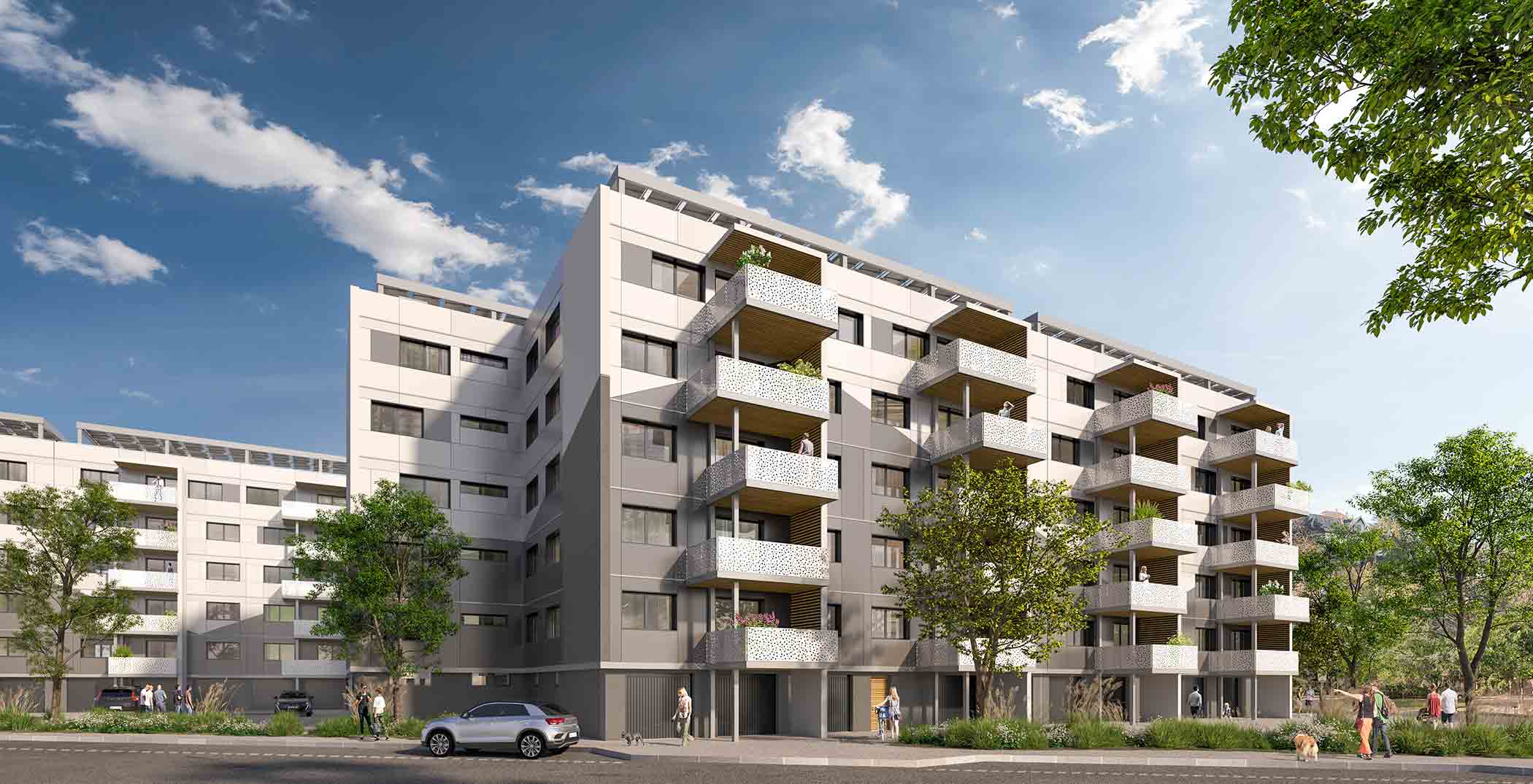 Réhabilitation 440 logements – Résidence le Piochet – Chambéry (73)