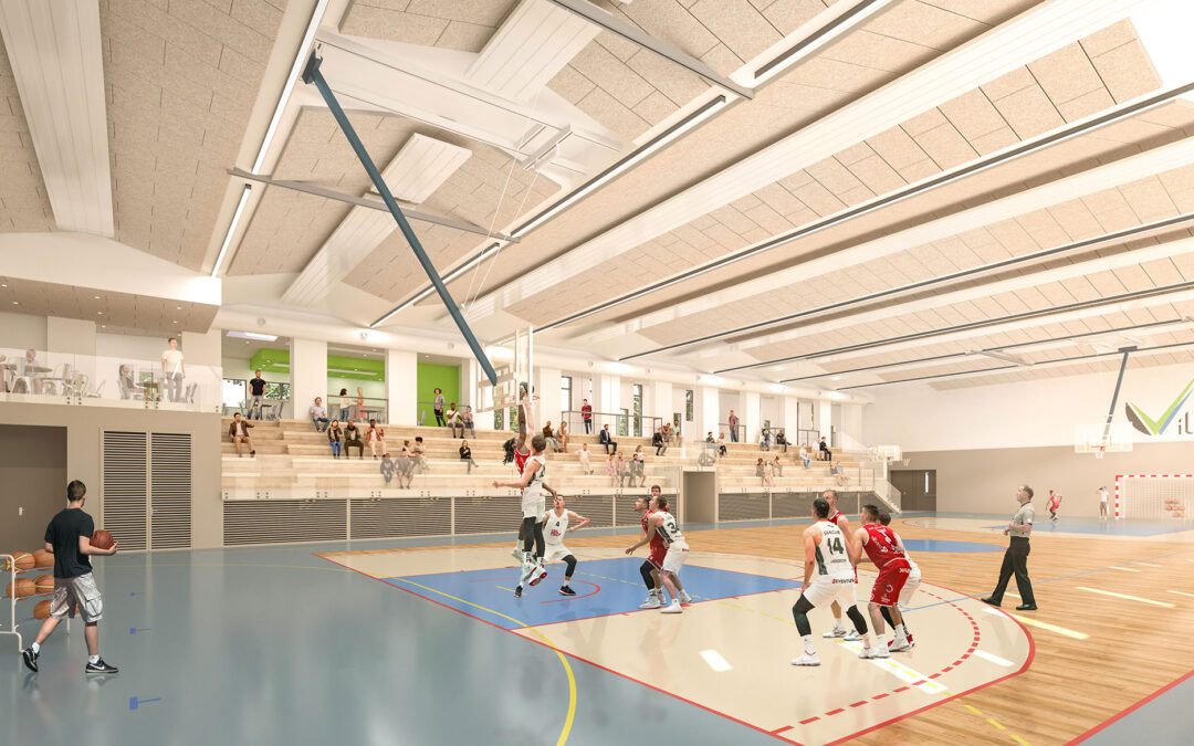 Rénovation extension gymnase Bernichon et ses abords – Villars (42)