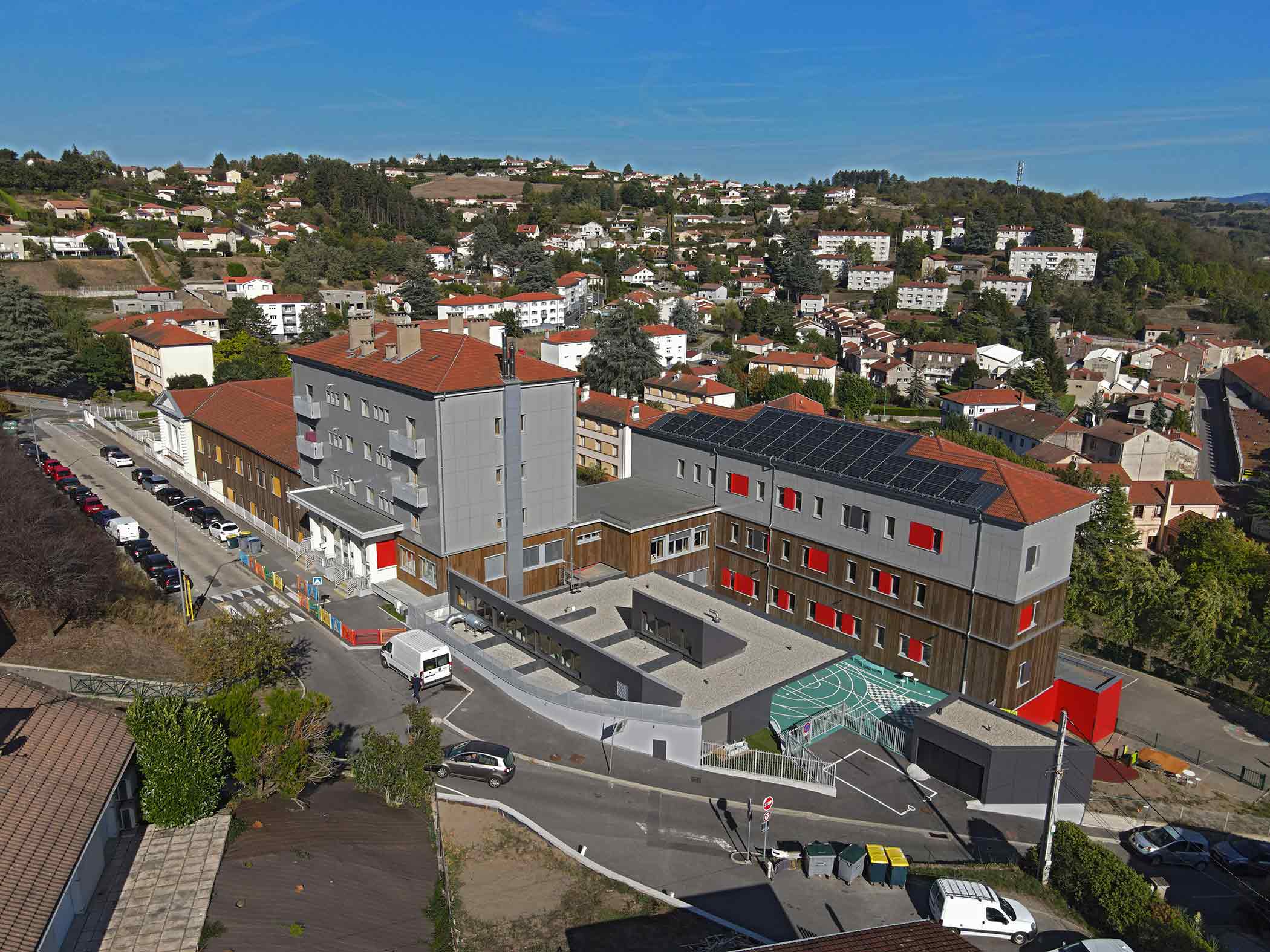 Extension et réhabitlitation thermique – École Cote Quart – Unieux (42)