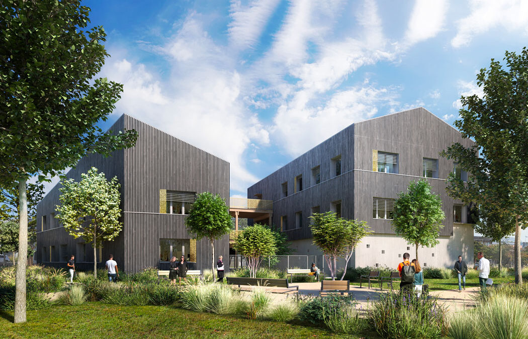 Construction de bureaux « Les 3 Becs » – Rovaltain-gare TGV (26)