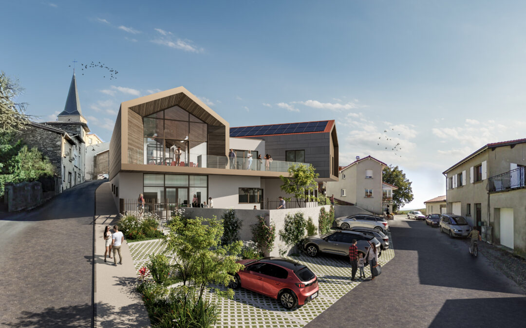 Mairie et Tiers Lieu – Saint-Christo-en-Jarez (42)
