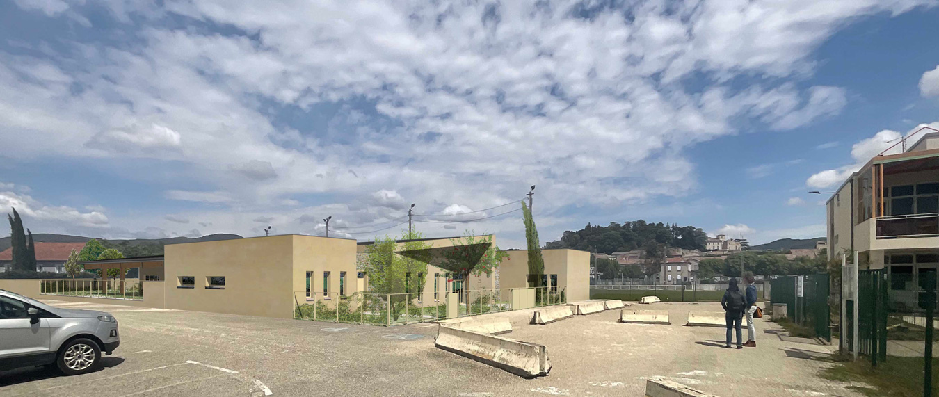 Construction d’un alsh et restaurant scolaire – Donzère (26)