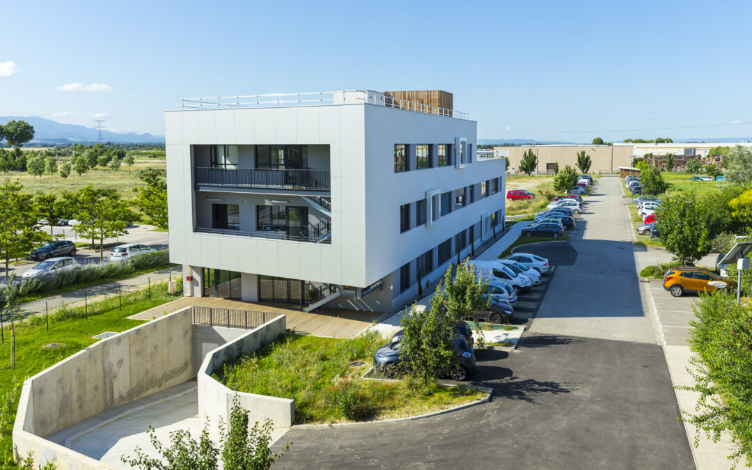 Construction des bureaux de la pépinière – Rovaltain-gare TGV (26)